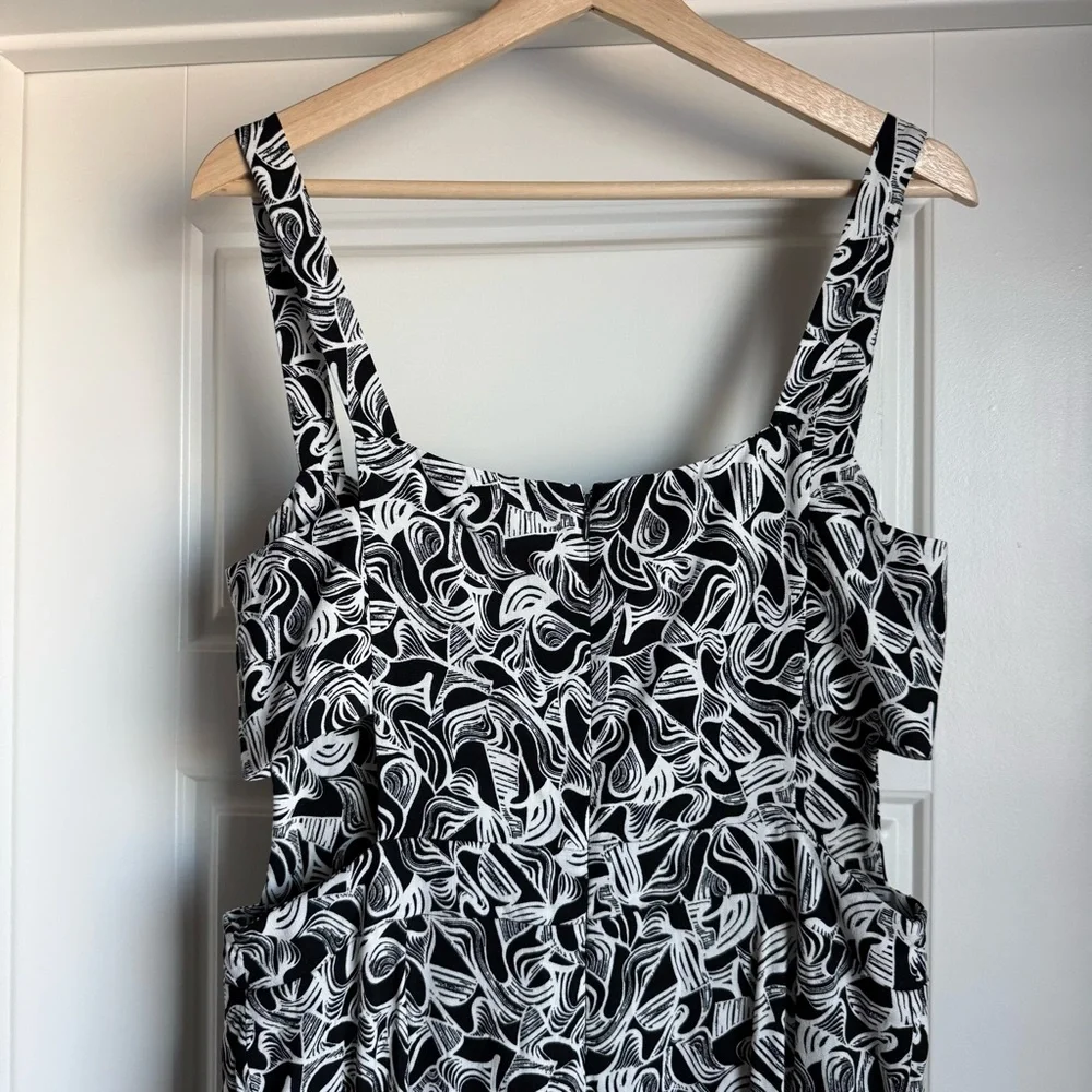 Bar III Abstract Cutout Jumpsuit - Picture 6 of 10